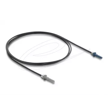Adaptador de fibra ótica DELOCK 91031 — multimodo, cabo 1,0 m, preto/cinzento/azul, 1 unid.