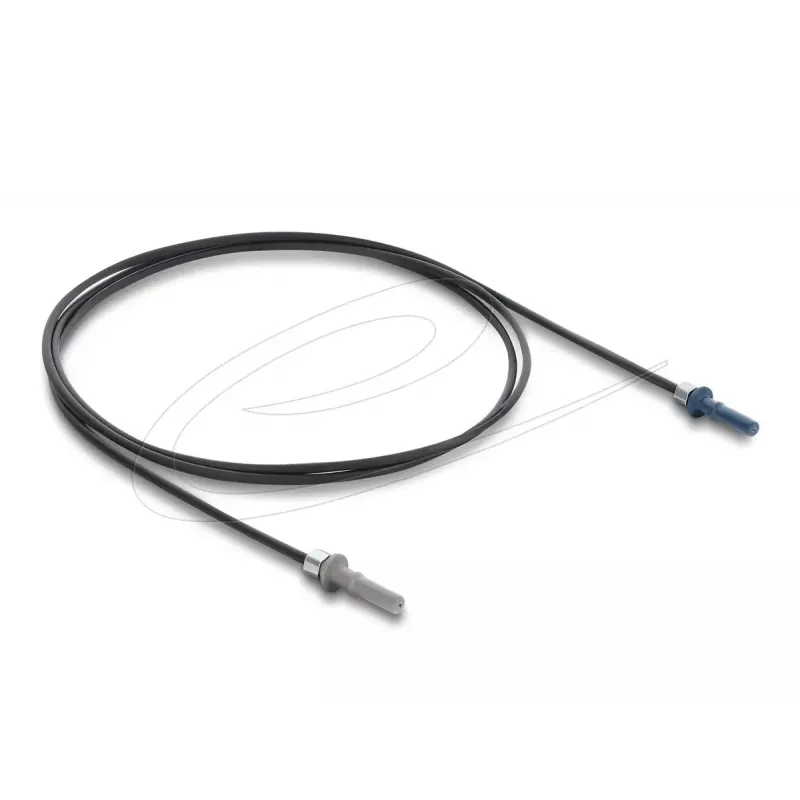Adaptador de fibra ótica DELOCK 91031 — multimodo, cabo 1,0 m, preto/cinzento/azul, 1 unid.
