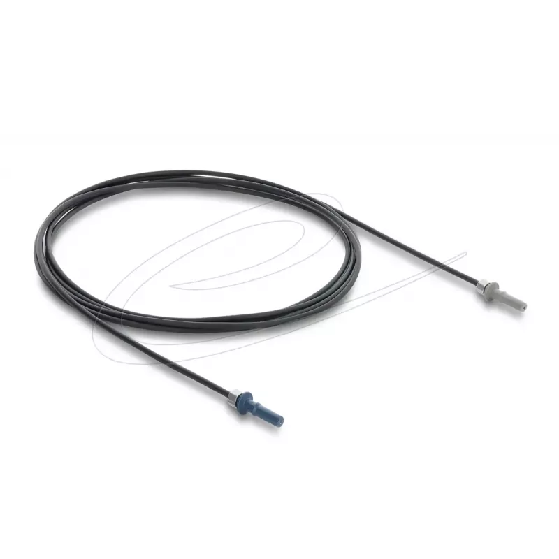 Cabo de fibra ótica DELOCK 91034, multimodo POF, 2 m, preto/cinzento/azul