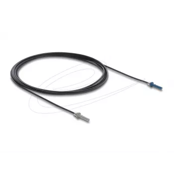 Cabo adaptador de fibra ótica DELOCK 91035 multimodo 3 m, preto/cinzento/azul, 1 unid.