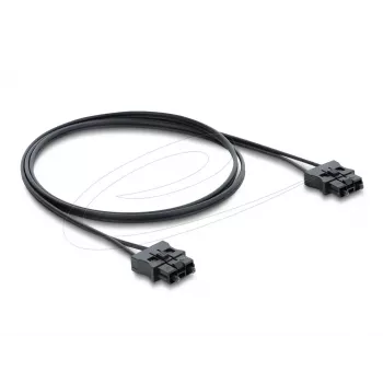 Cabo de patch de fibra ótica DELOCK 91045 POF plástico ST para ST 1 m preto