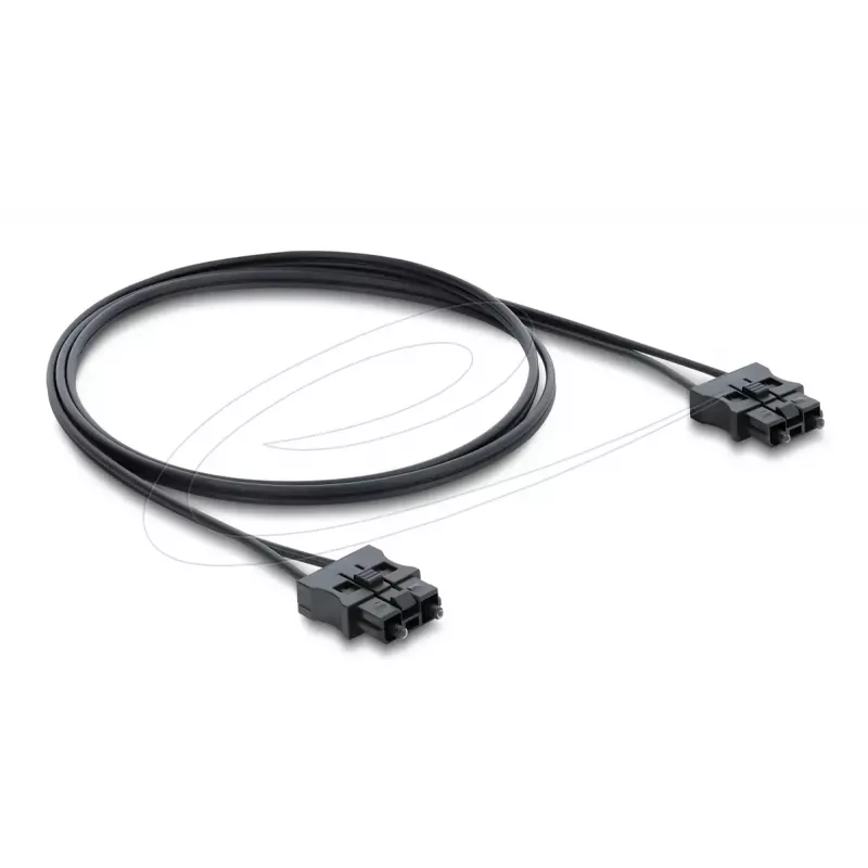 Cabo de patch de fibra ótica DELOCK 91045 POF plástico ST para ST 1 m preto