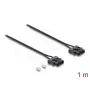 Cabo de patch de fibra ótica DELOCK 91045 POF plástico ST para ST 1 m preto