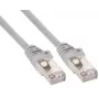Cabo de patch InLine SF/UTP Cat.5e cinzento 15 m
