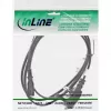 Cabo de alimentação InLine ficha Inglaterra / conector fêmea Euro 8, 1,8 m, BS 1363, conector fêmea C7, 250 V, 2,5 A