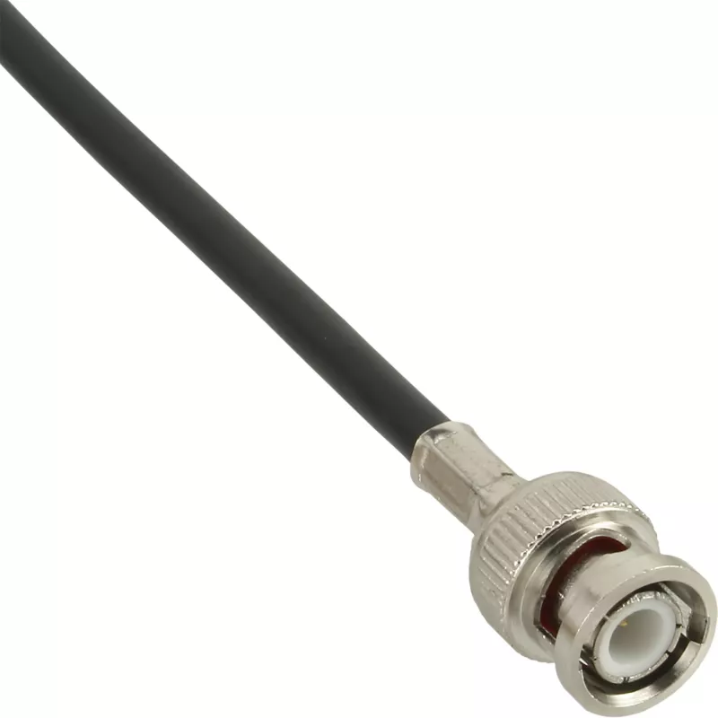 Ficha BNC de cravar InLine para cabo de vídeo RG59, bronze, 7 g, 70 mm, 123 mm, 15 mm, 9 g