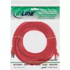 Cabo de patch InLine F/UTP Cat.5e vermelho 5 m, 5 m, Cat5e, F/UTP (FTP), RJ-45, RJ-45, vermelho