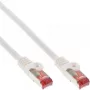Cabo de patch InLine S/FTP PiMF Cat.6 250MHz PVC cobre branco 30 m