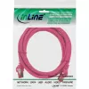 Cabo de patch InLine S/FTP PiMF Cat.6 250MHz PVC cobre rosa 0,25 m