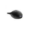 Cabo InLine USB 3.2 Gen.1 USB Type-A macho / A fêmea + alimentação, com suporte, preto, 2 m