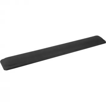 Repouso de gel InLine 55454S para teclado, preto, 464x60x23 mm