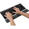 InLine 55454S Apoio de pulso em gel para teclado, preto, 464x60x23 mm