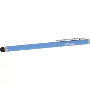 Caneta stylus InLine 55467B para ecrãs táteis azul