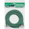 Cabo de patch InLine S/FTP PiMF Cat.6 250MHz cobre sem halogéneos verde 10 m