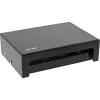 Caixa de consolidação de secretária InLine 8x Keystone RJ45, metal, preto RAL9005