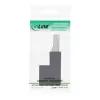 Adaptador de cabo de rede InLine Cat.6A, RJ45 macho / fêmea, angular 90° para baixo