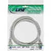 Cabo de rede InLine, Cat.6A, S/FTP, TPE flexível, cinzento, 1m, 1 m, Cat6a, S/FTP (S-STP), RJ-45, RJ-45, cinzento