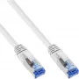 InLine B-76803W Cabo patch Cat.6A S/FTP PiMF LSZH, 3 m, branco, pack de 25