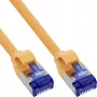 Cabo de rede InLine 74914Y amarelo 1,5 m Cat6a S/FTP (S-STP)