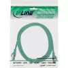 Cabo de rede InLine 72633G verde 0,3 m Cat6a S/FTP (S-STP)