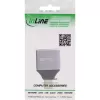 Adaptador de cabo InLine 17291C DisplayPort Mini DisplayPort cinzento, preto