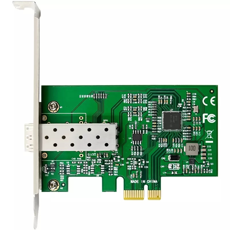 Placa de rede interna InLine 51125N fibra ótica 1000 Mbit/s PCI Express