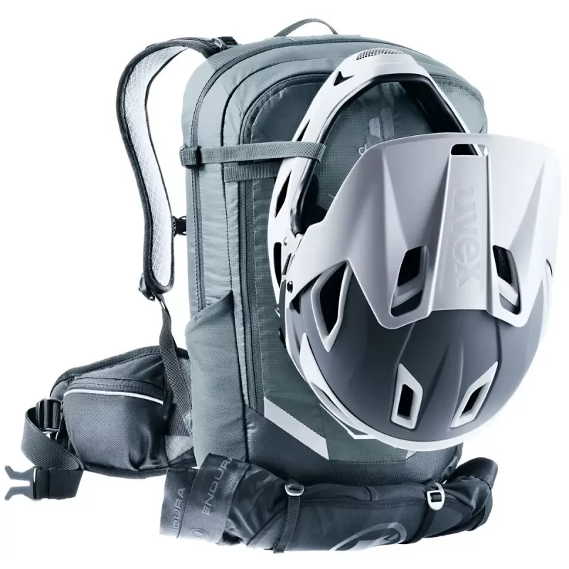 Mochila de bicicleta Deuter Flyt 12 SL cinzento poliamida poliéster