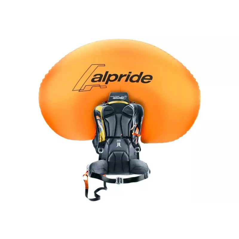 Mochila de avalanche DEUTER Alproof Lite 22 – 22 L, curcuma/preto, leve, fiável