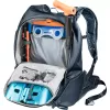 Mochila desportiva DEUTER Updays 26 — 26 L, preta, poliamida, 51×31×23 cm, sem PFAS