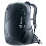 Mochila desportiva DEUTER Updays 26 — 26 L, preta, poliamida, 51×31×23 cm, sem PFAS