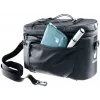 Bolsa de bagageiro de bicicleta DEUTER Rack Bag 10 — montagem traseira, 10 L, tecido, 180×310×220 mm, preta