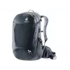 Mochila DEUTER Trans Alpine 24 — mochila de bicicleta, 24 L, preta
