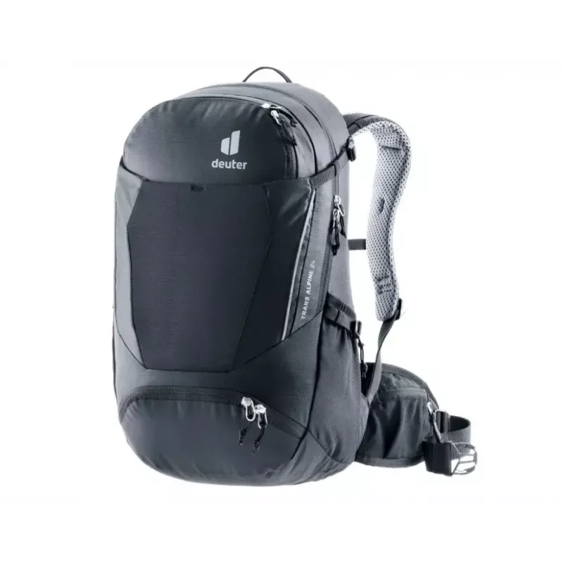 Mochila DEUTER Trans Alpine 24 — mochila de bicicleta, 24 L, preta