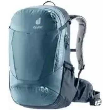 Mochila DEUTER Trans Alpine 24 — mochila de dia de bicicleta, 24 L, atlantic-ink