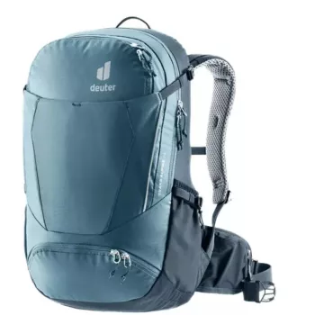 Mochila DEUTER Trans Alpine 24 — mochila de dia de bicicleta, 24 L, atlantic-ink