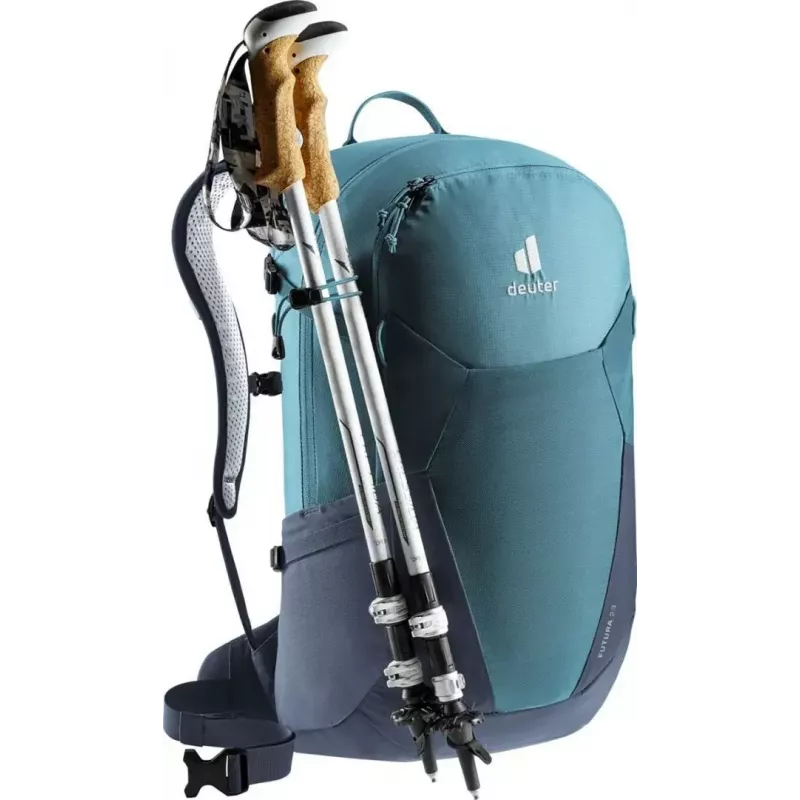 Mochila DEUTER Futura 23 — 23L de volume, sistema de costas ajustável