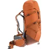 Mochila de trekking DEUTER Aircontact Core 45+10 SL — chestnut-umbra, 45+10 L de volume