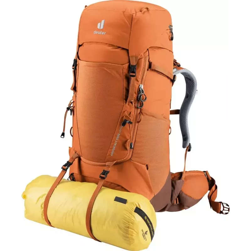 Mochila de trekking DEUTER Aircontact Core 45+10 SL — chestnut-umbra, 45+10 L de volume