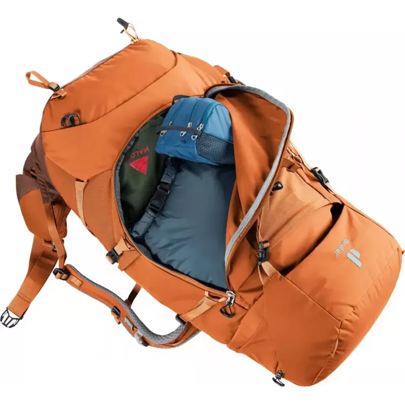 Mochila de trekking DEUTER Aircontact Core 45+10 SL — chestnut-umbra, 45+10 L de volume