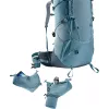 Mochila DEUTER Aircontact Core 60+10, estrutura interna, 60 L (+10 L), 2,31 kg, azul