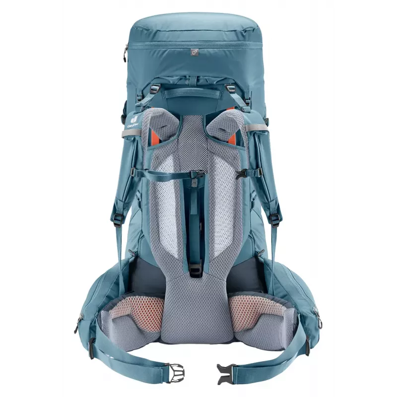 Mochila DEUTER Aircontact Core 60+10, estrutura interna, 60 L (+10 L), 2,31 kg, azul