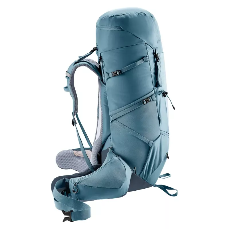 Mochila DEUTER Aircontact Core 60+10, estrutura interna, 60 L (+10 L), 2,31 kg, azul