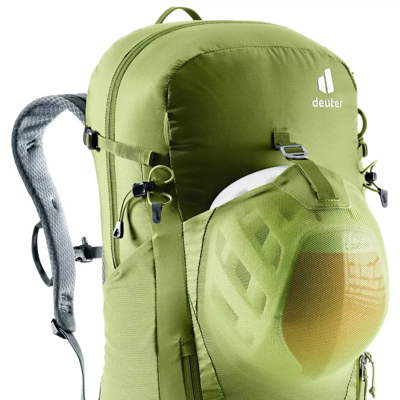 Mochila de caminhada DEUTER Trail Pro 33 — 33 l, poliamida, capa de chuva, ventilação, cinto de cintura