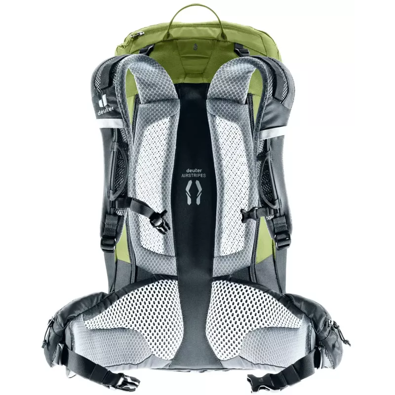 Mochila de caminhada DEUTER Trail Pro 33 — 33 l, poliamida, capa de chuva, ventilação, cinto de cintura