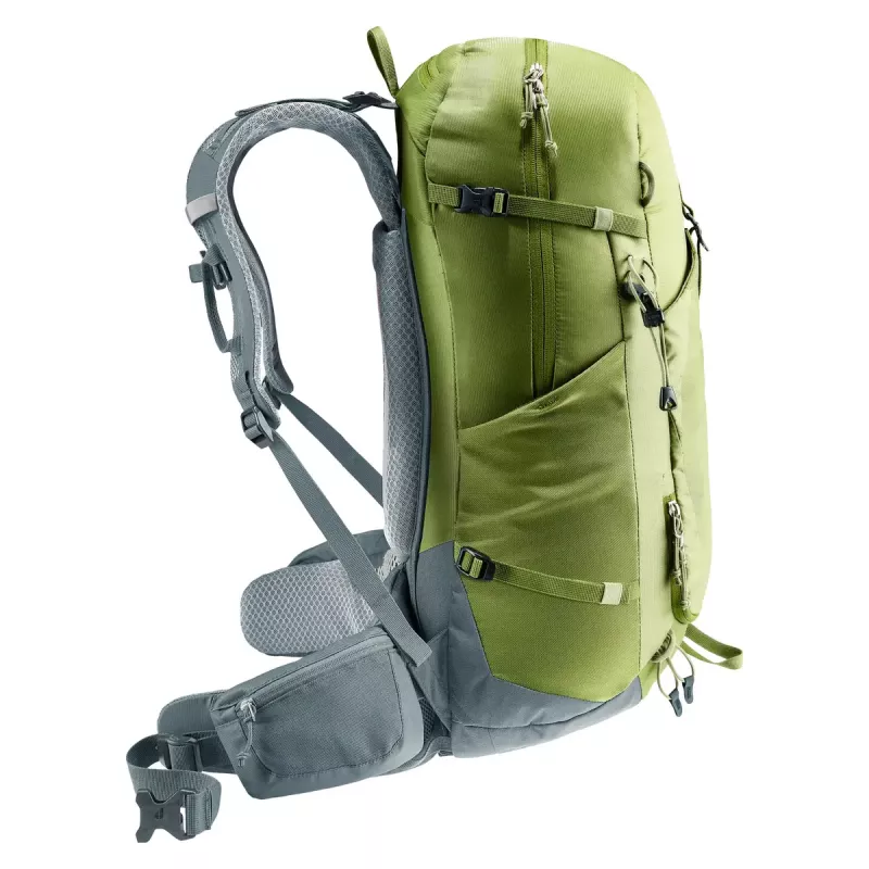 Mochila de caminhada DEUTER Trail Pro 33 — 33 l, poliamida, capa de chuva, ventilação, cinto de cintura