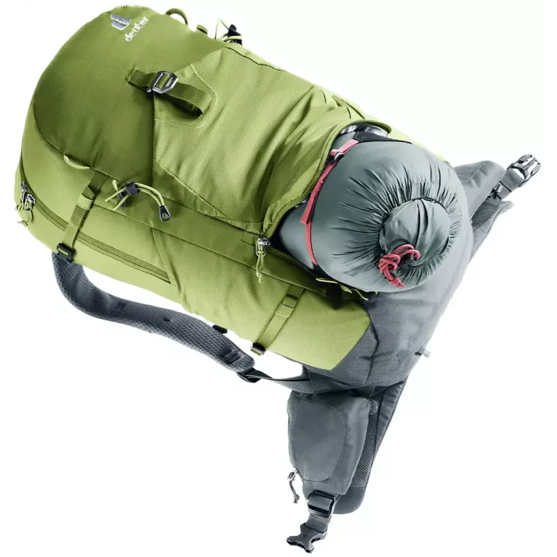 Mochila de caminhada DEUTER Trail Pro 33 — 33 l, poliamida, capa de chuva, ventilação, cinto de cintura