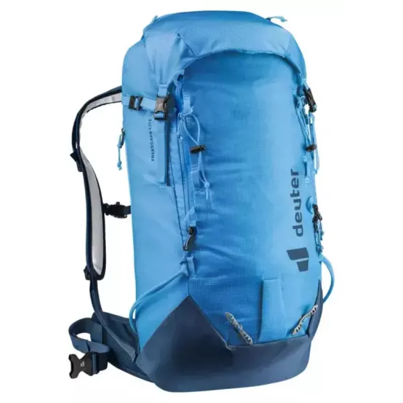 Mochila DEUTER Freescape Lite 26 L — mochila de esqui de montanha sem estrutura, 26 L, 1,18 kg, top loader, azul