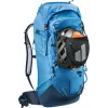 Mochila DEUTER Freescape Lite 26 L — mochila de esqui de montanha sem estrutura, 26 L, 1,18 kg, top loader, azul