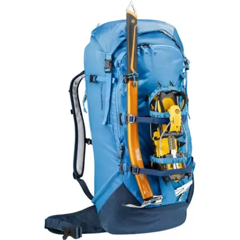 Mochila DEUTER Freescape Lite 26 L — mochila de esqui de montanha sem estrutura, 26 L, 1,18 kg, top loader, azul