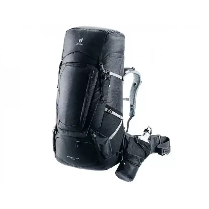 Mochila DEUTER Aircontact Pro 75+10 — capacidade 75+10 l, preta, durável e repelente à água